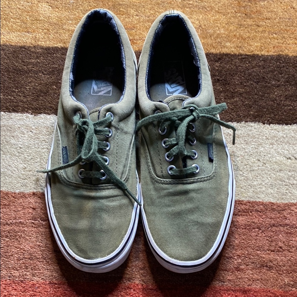 Vans eras Y2K Green Canvas Sneakers Classic